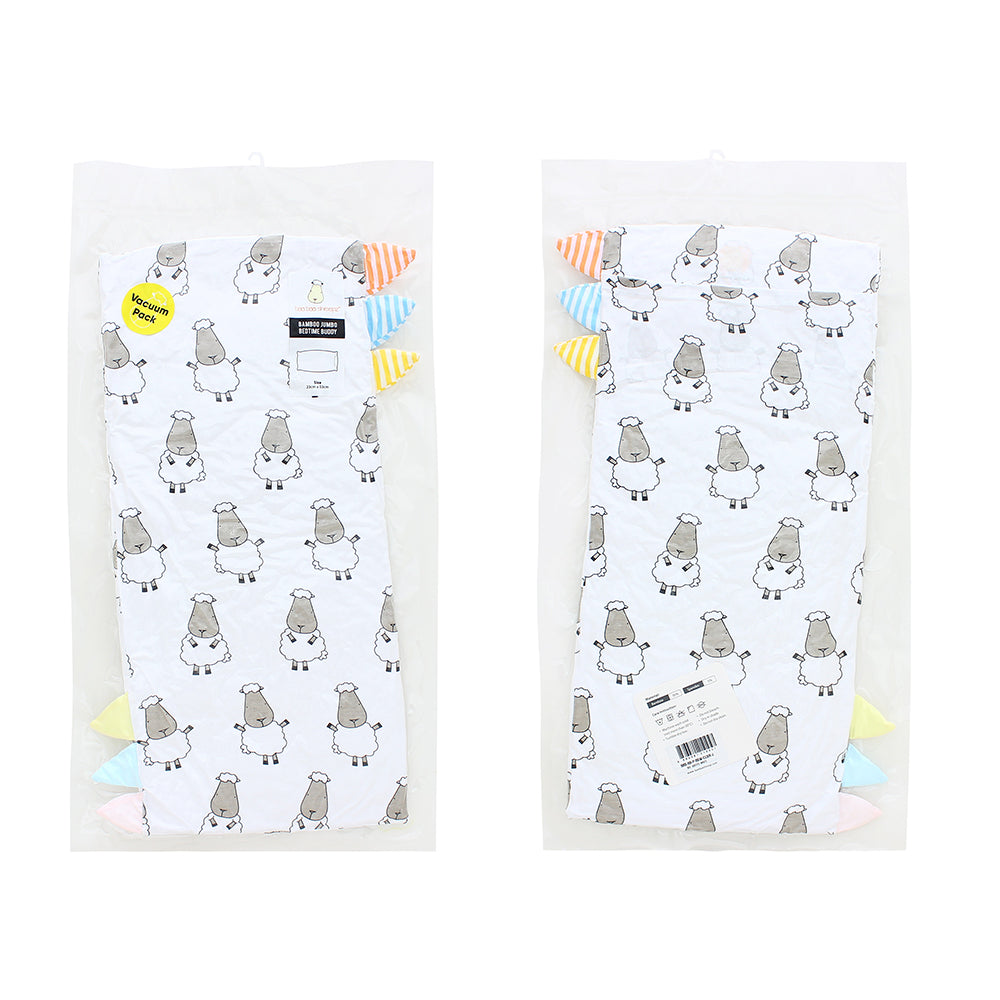 BedTime Buddy™ Blue Big Sheepz with color tag Jumbo size Baabaasheepz.My