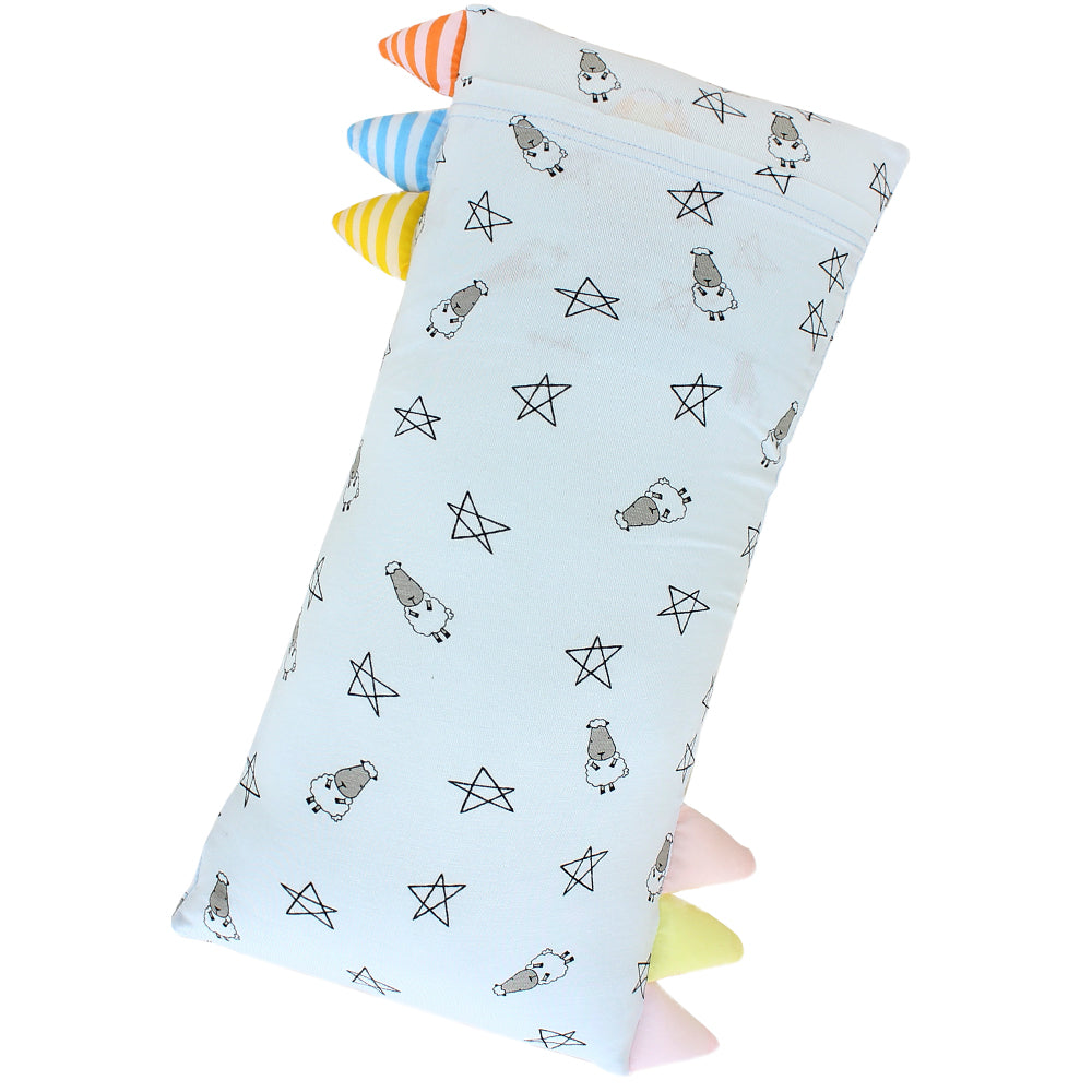 Bed-Time Buddy™ Small Star & Sheepz Blue with Color & Stripe tag - Medium