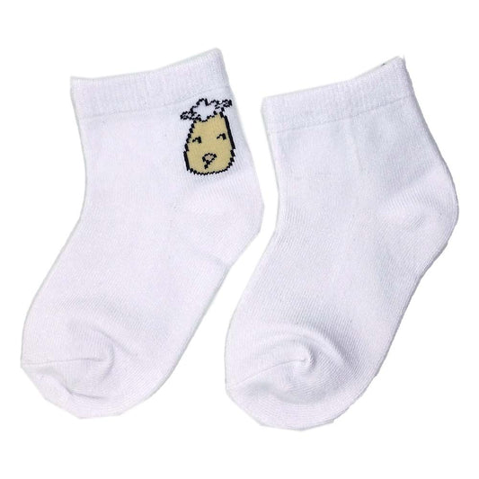 Socks A001-J White 1 pair