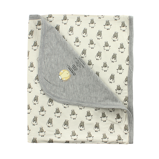 bamboo blanket baby yellow