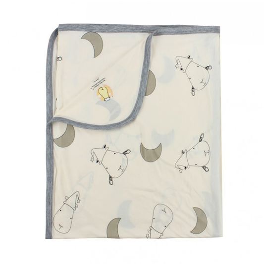 bamboo blanket baby yellow