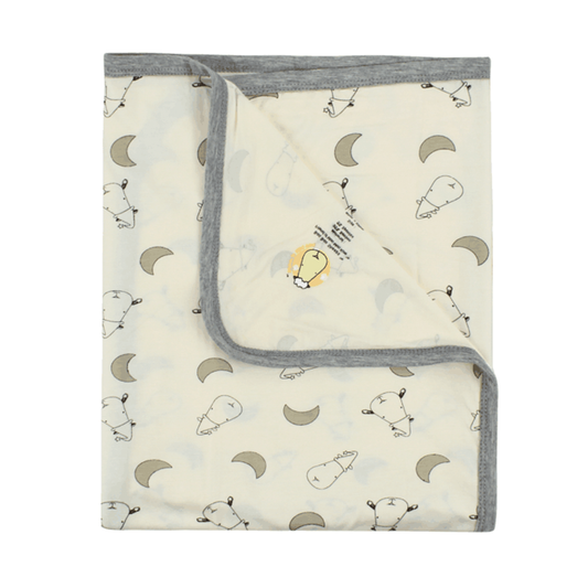 bamboo blanket baby yellow